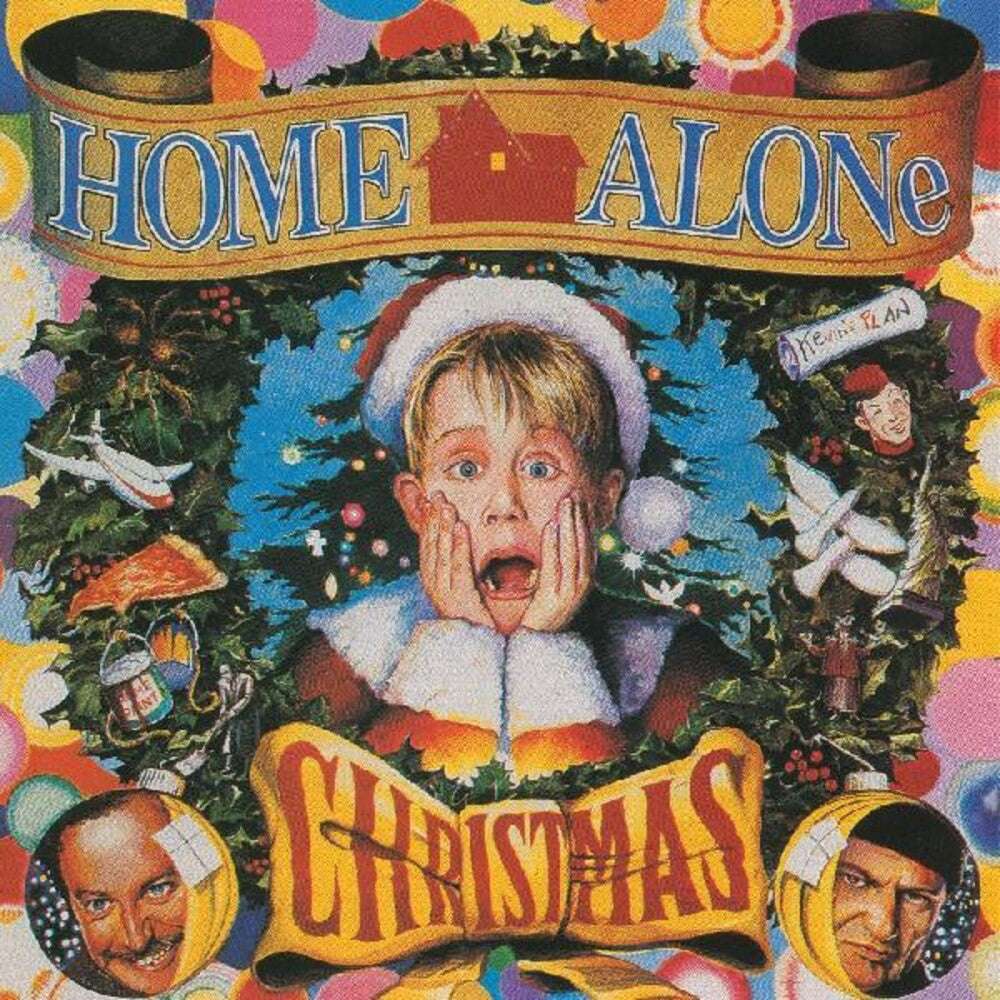 the album cover for Home Alone Christmas / OST Colv Ltd Red - Home Alone Christmas / O.S.T. [Colored Vinyl] [Limited Edition] (Red)