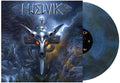 the album cover for Hjelvik - Welcome To Hel (Dark Blue Swirl) [Limited Edition LP]