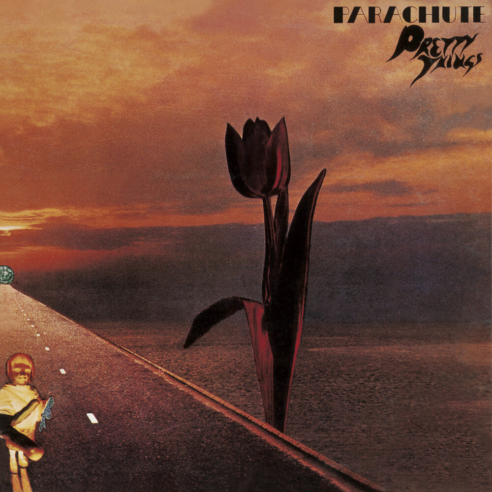 the album cover for Pretty Things - Parachute (50th Anniversary Edition) (Gatefold 140gm Black Vinyl Side-D Etched)