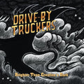 the album cover for Drive-By Truckers - Brighter Than Creation's Dark [Clear & Black Marble 2LP]