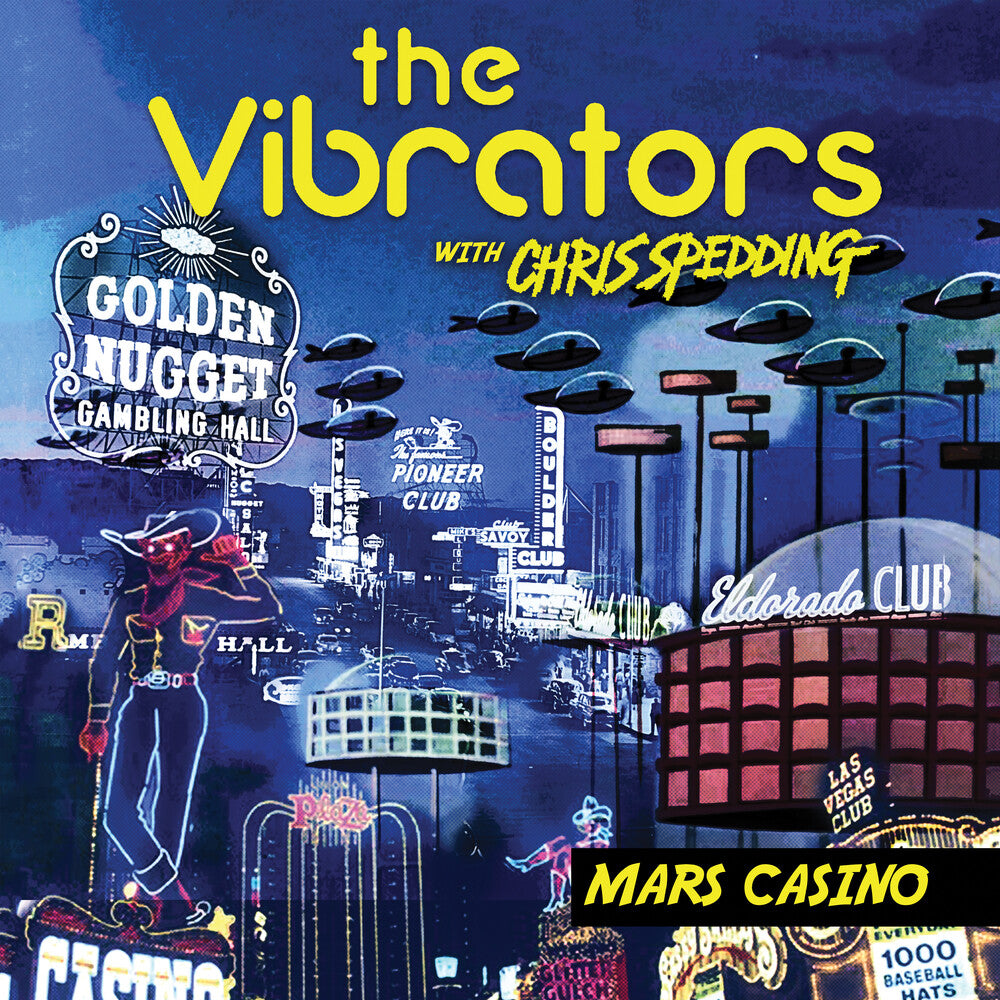 the album cover for Vibrators / Chris Spedding - Mars Casino [Digipak]