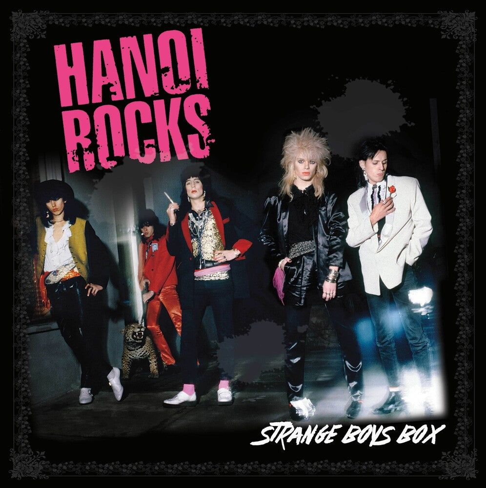 the album cover for Hanoi Rocks - Strange Boys Box