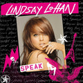the album cover for Lindsay Lohan - Speak