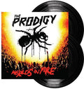 the album cover for Prodigy - World's On Fire (Live At Milton Keynes Bowl) (2020 Re-master)