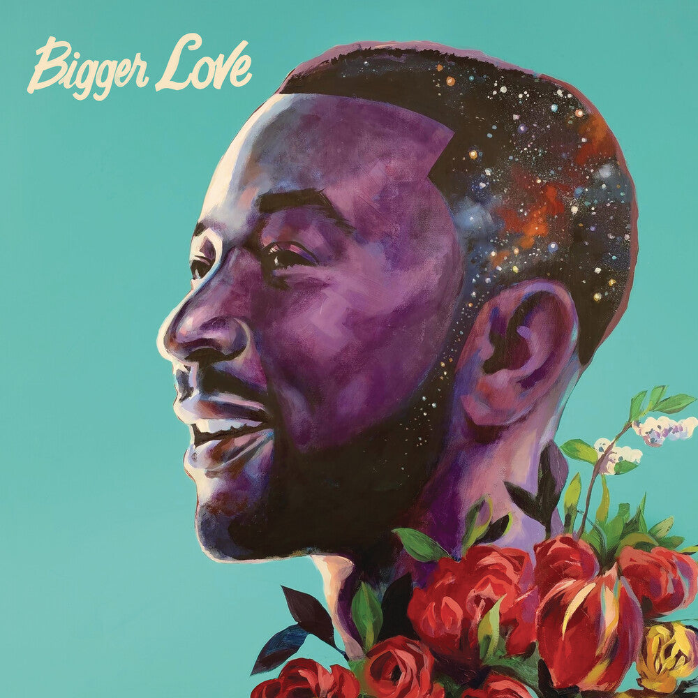the album cover for John Legend - Bigger Love