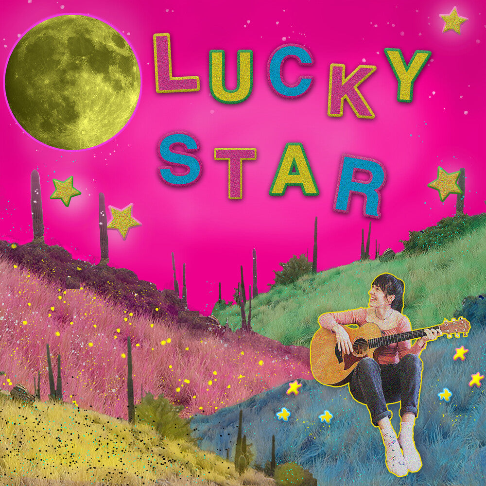 the album cover for Peach Kelli Pop - Lucky Star