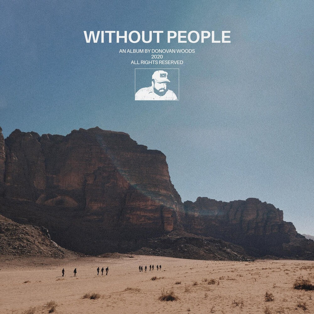 the album cover for Donovan Woods - Without People