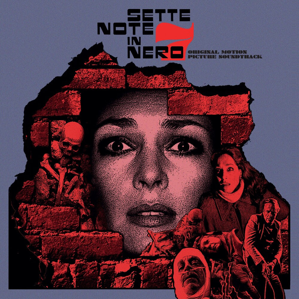 the album cover for Sette Note In Nero / OST Blk Ogv - Sette Note In Nero / O.S.T. (Blk) [180 Gram]