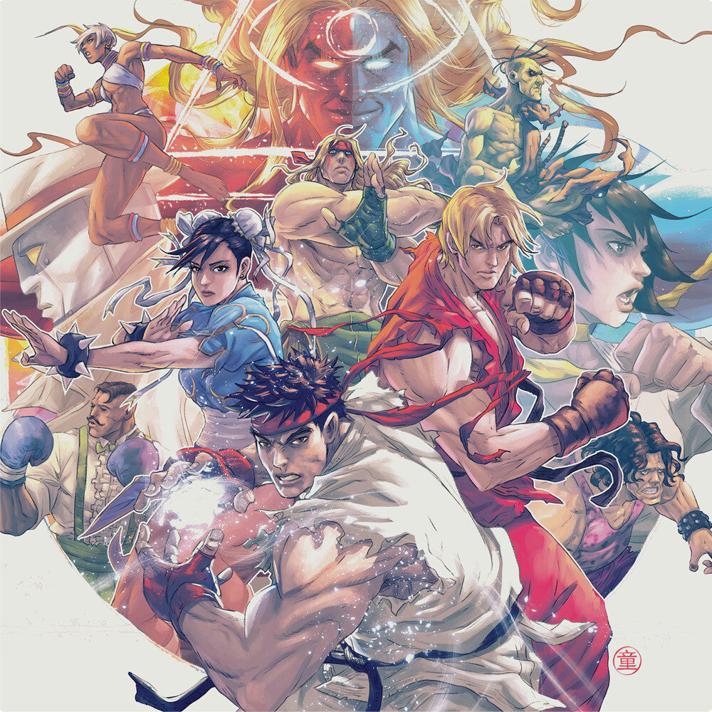 the album cover for Capcom Sound Team Blk Ogv - Street Fighter Iii: The Collection (Blk) [180 Gram]