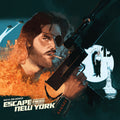 the album cover for John Carpenter & Alan Howarth - Escape From New York (Expanded Original Score)