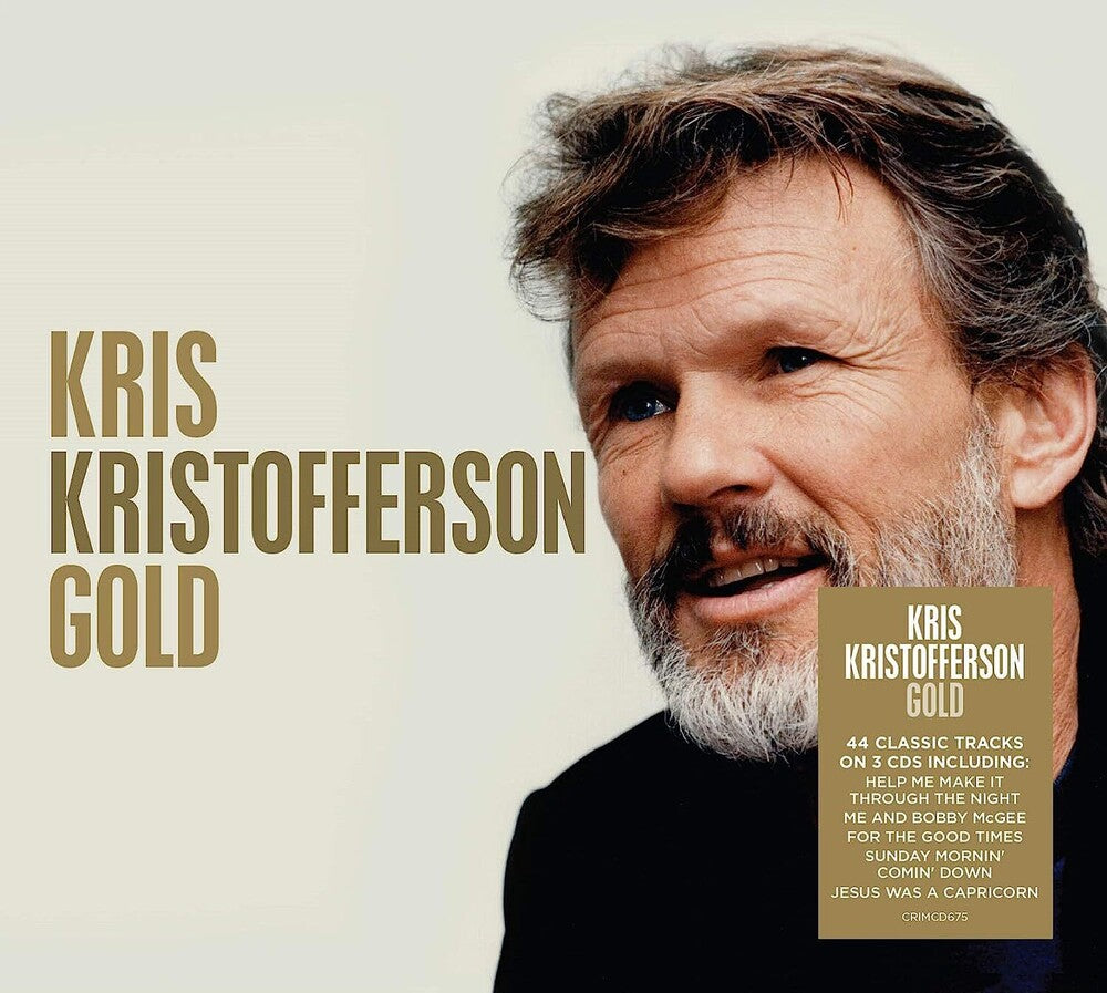 the album cover for Kris Kristofferson - Gold