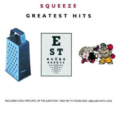 the album cover for Squeeze - Greatest Hits
