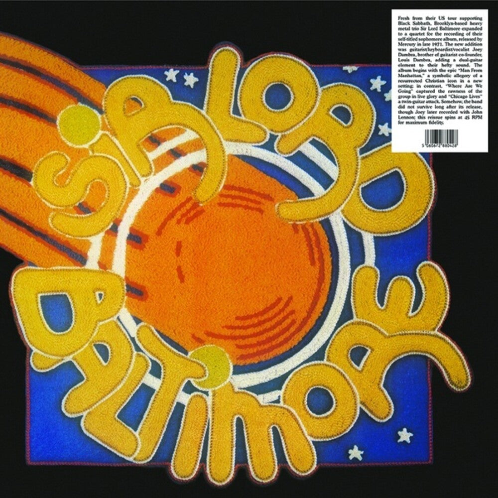 the album cover for Sir Lord Baltimore - Sir Lord Baltimore