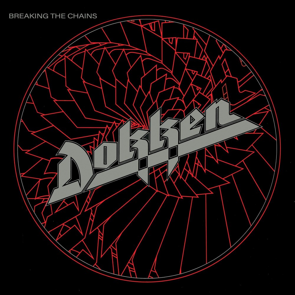the album cover for Dokken - Breaking The Chain (Audp) [Colored Vinyl] [Clear Vinyl] [Limited Edition]