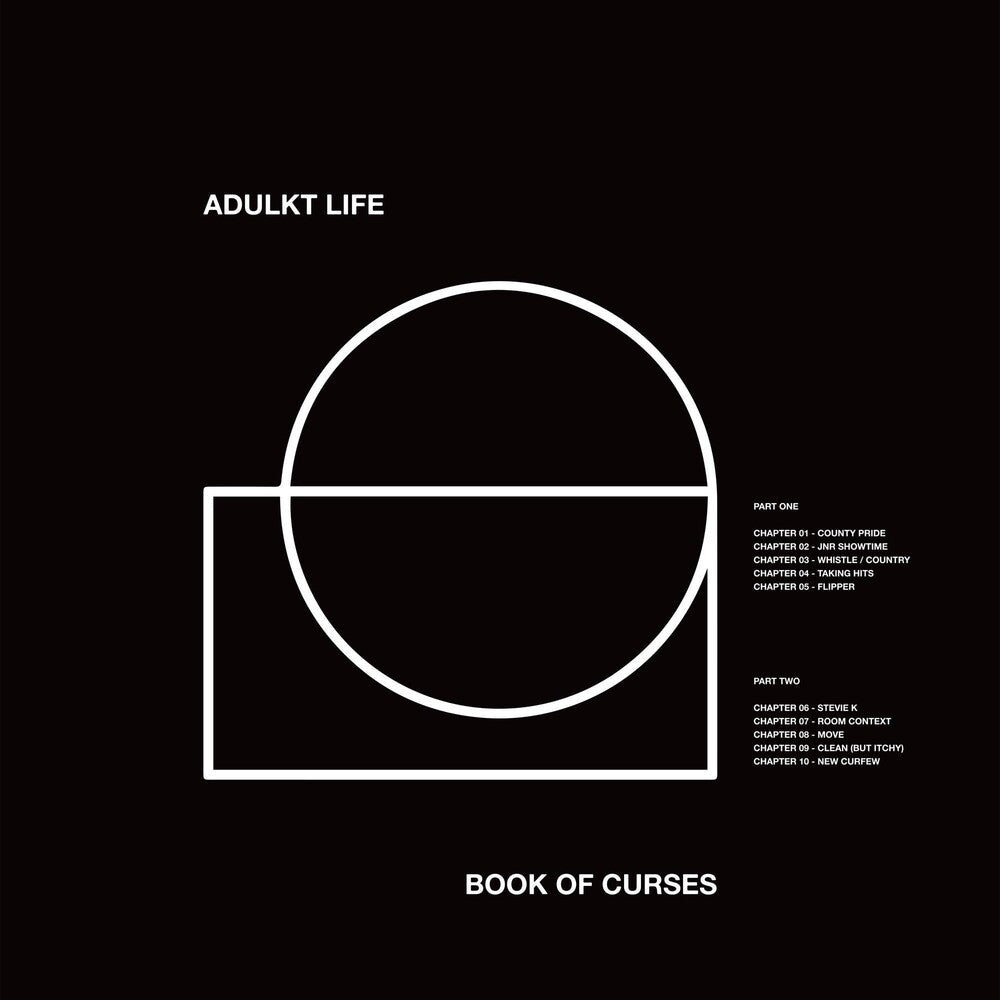 the album cover for Adulkt Life - Book Of Curses