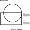 the album cover for Adulkt Life - Book Of Curses [Indie Exclusive Limited Edition White LP]