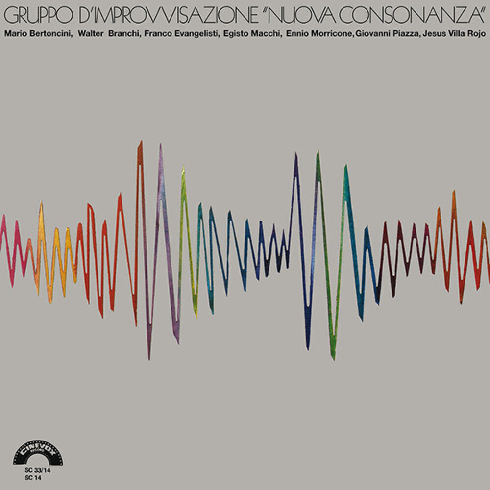 the album cover for Gruppo Dimprovvisazione - Nuova Consonanza (Wht) [Reissue]