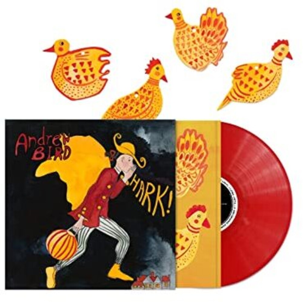 the album cover for Andrew Bird - HARK! [Red LP]