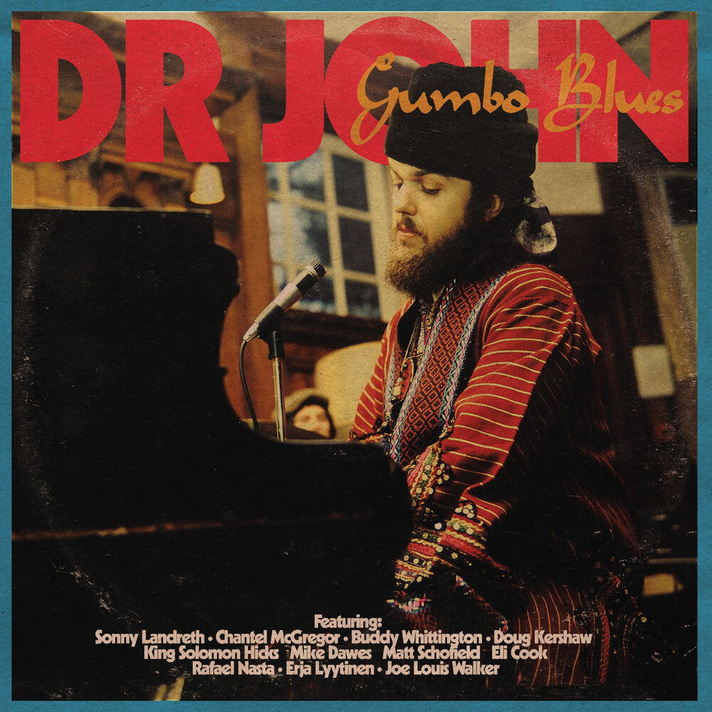 the album cover for Dr John / Sonny Landreth / Mcgregor,Chantel - Gumbo Blues [Digipak]