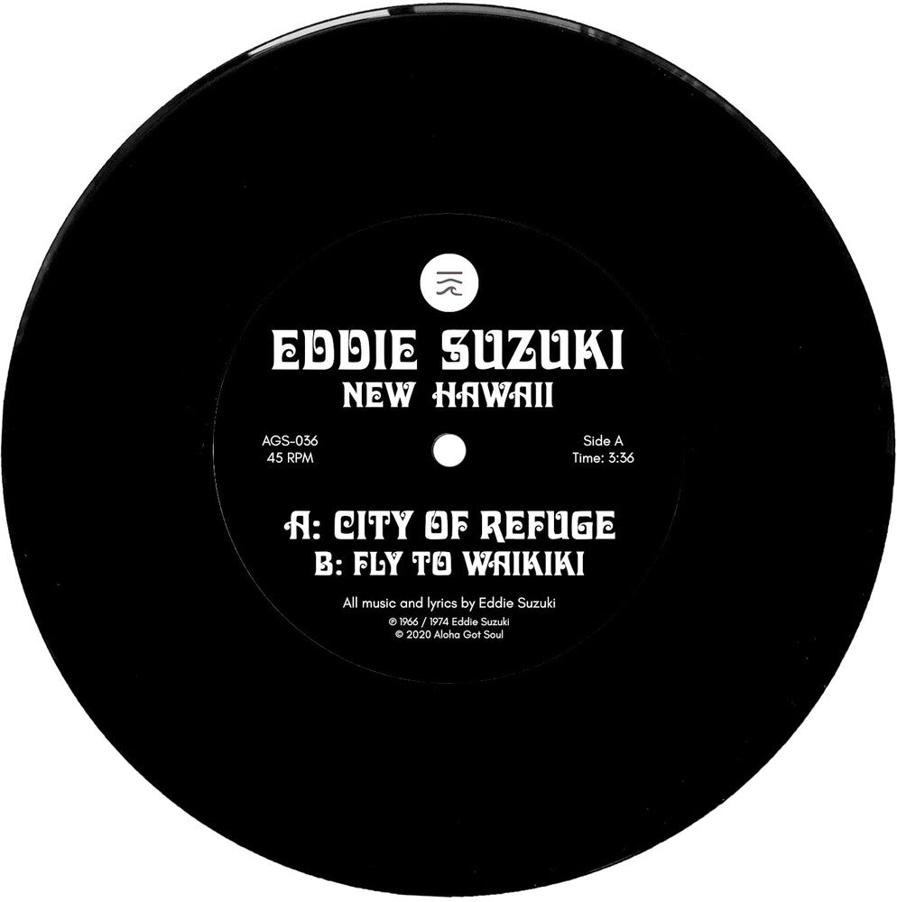 the album cover for Eddie Suzuki - City of Refuge