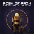 the album cover for Chris Christodoulou Blk Ogv - Risk Of Rain / O.S.T.