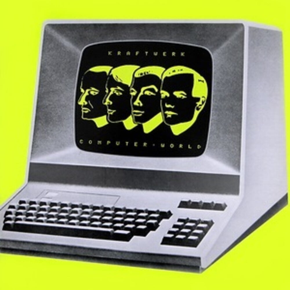 the album cover for Kraftwerk - Computer World [Indie Exclusive Limited Edition Yellow LP]