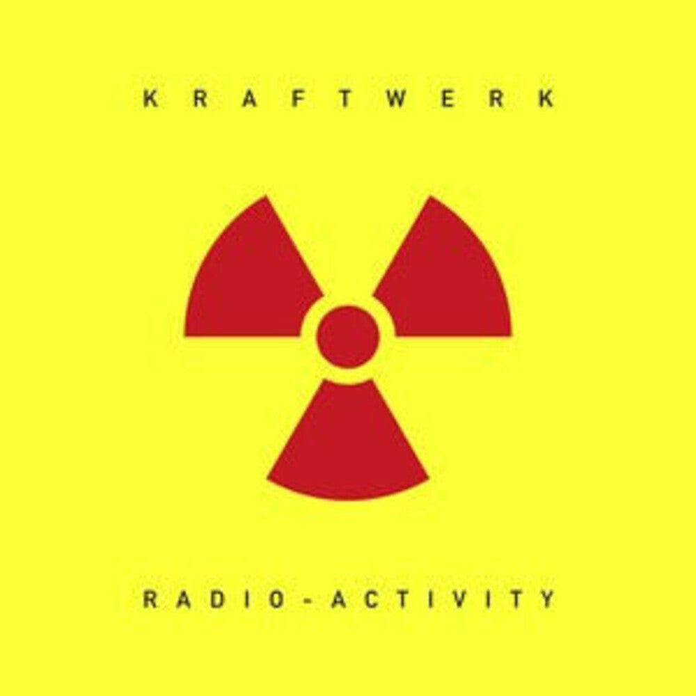 the album cover for Kraftwerk - Radio-Activity [Indie Exclusive Limited Edition Yellow LP]