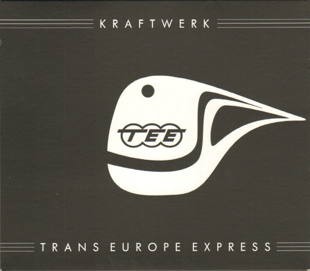 the album cover for Kraftwerk - Trans-Europe Express [Indie Exclusive Limited Edition Clear LP]