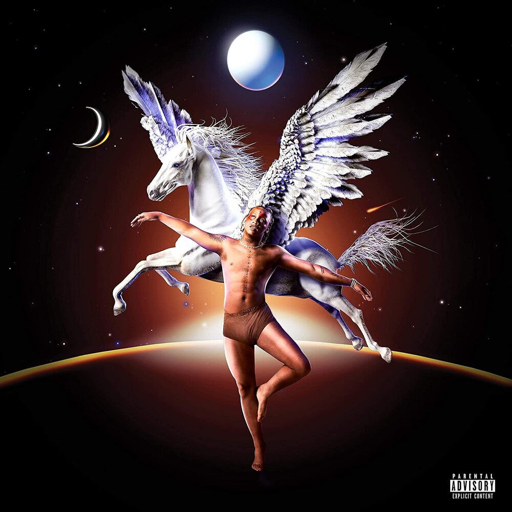 the album cover for Trippie Redd - Pegasus