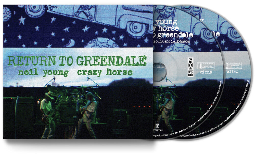 the album cover for Neil Young - Return To Greendale [2CD]