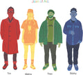 the album cover for Joan Of Arc - Tim Melina Theo Bobby (Sky Blue Vinyl)