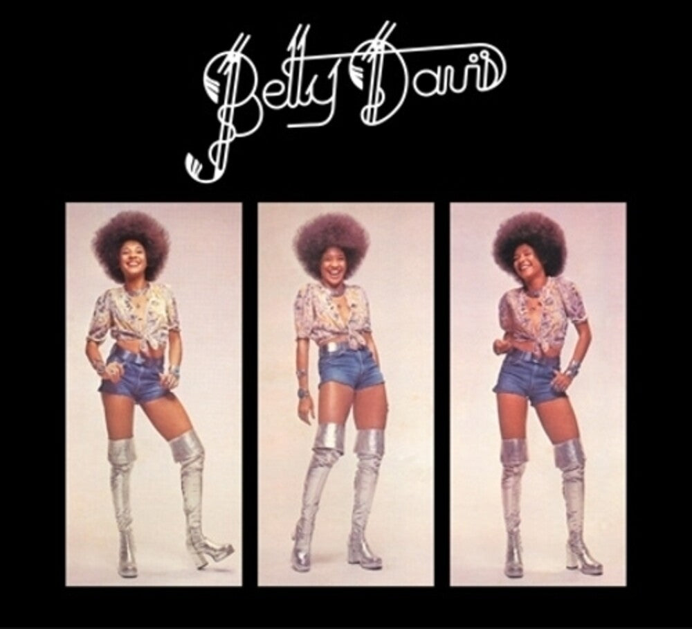 the album cover for Betty Davis - Betty Davis [Indie Exclusive] (Blue Vinyl) (Blue) [Indie Exclusive]