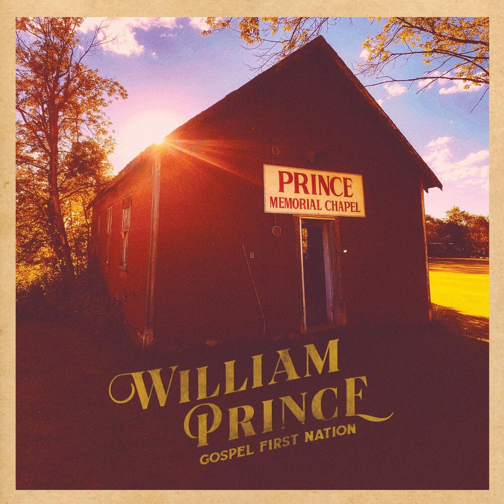 the album cover for William Prince - Gospel First Nation [LP]