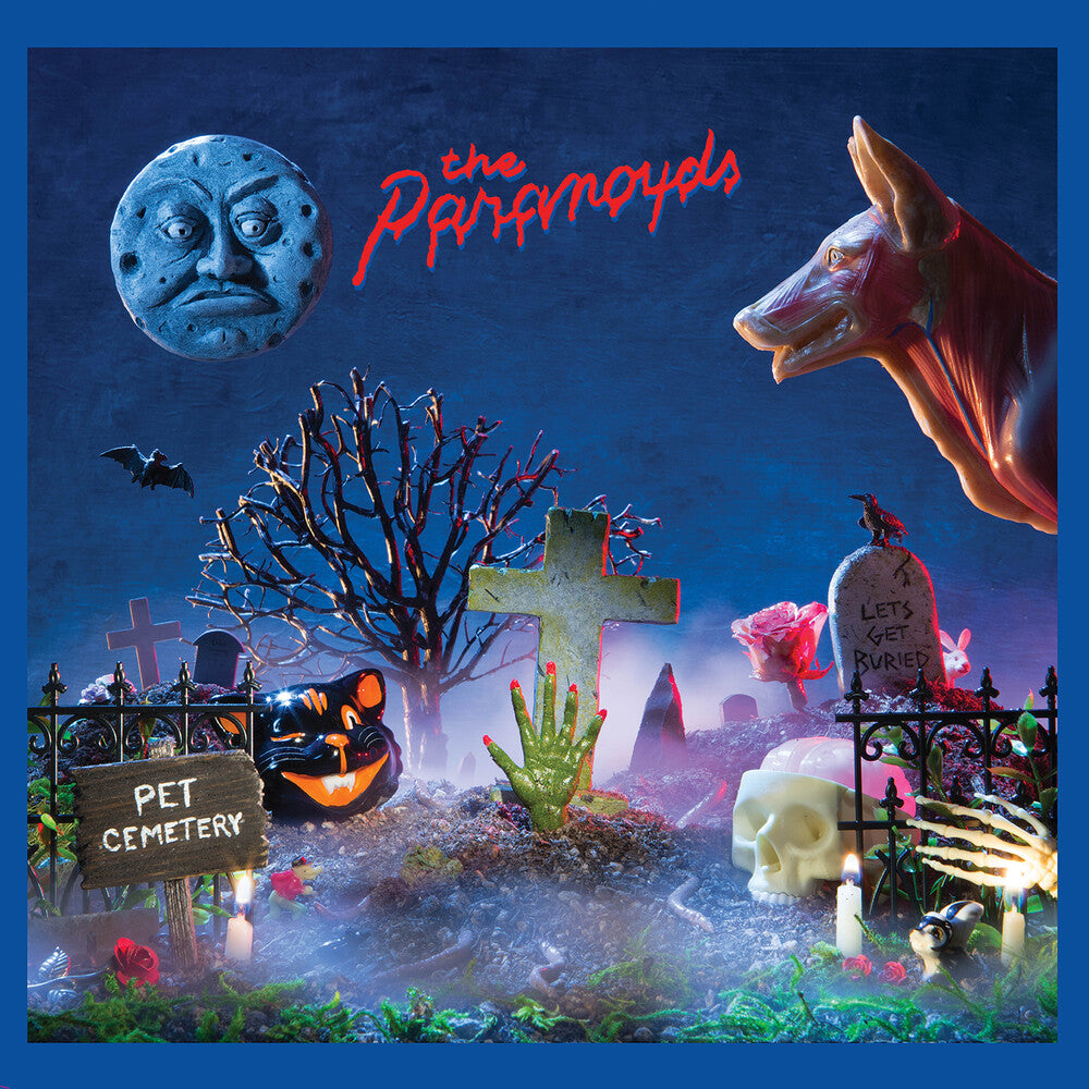 the album cover for The Paranoyds - Pet Cemetery (Coke Bottle Clear) [Clear Vinyl]
