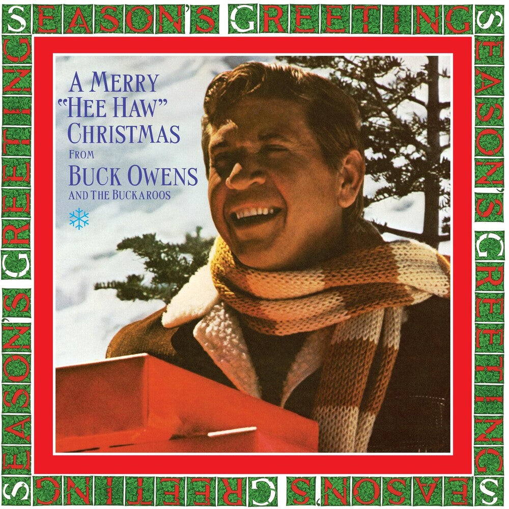 the album cover for Buck Owens & The Buckaroos - A Merry Hee Haw Christmas
