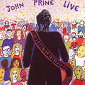 the album cover for John Prine - John Prine Live [Indie Exclusive Yellow LP]