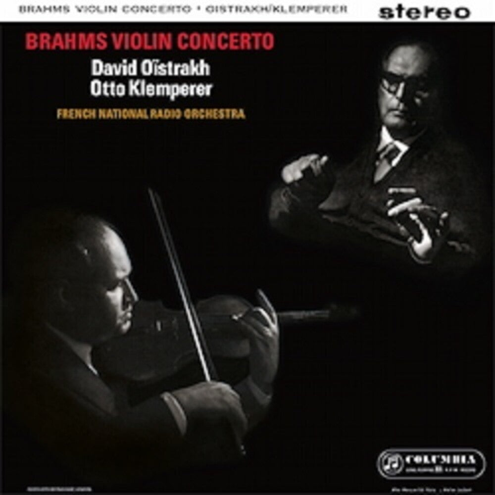 the album cover for Johannes Brahms - Violin Concerto (Blk) [Remastered]