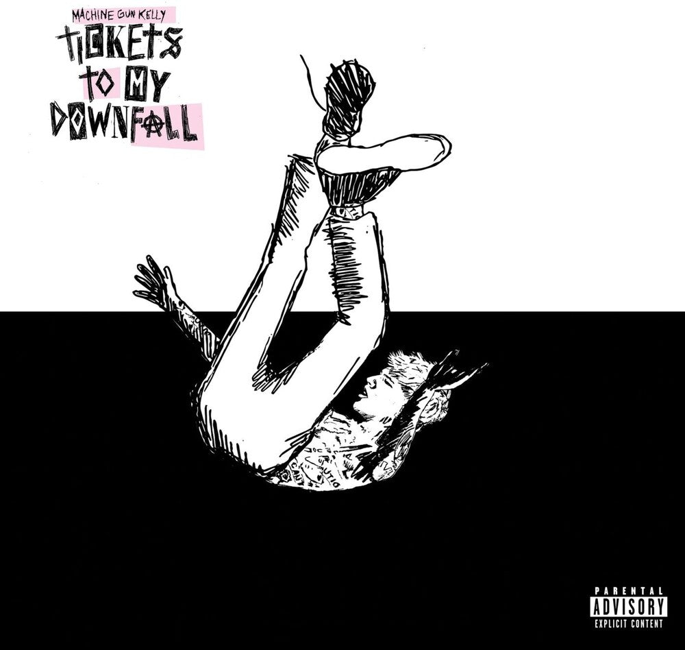 the album cover for mgk - Tickets To My Downfall [LP]
