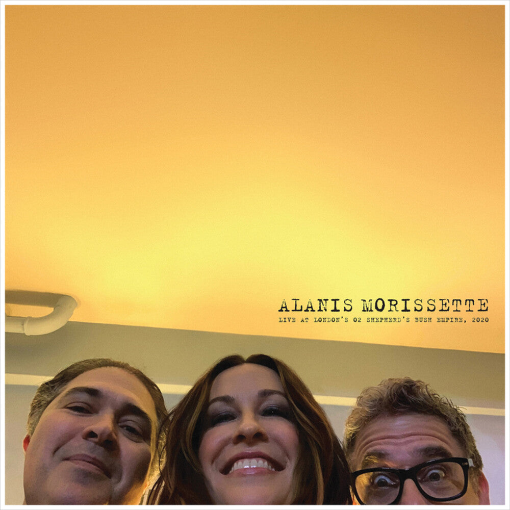 the album cover for Alanis Morissette - Live at London’s O2 Shepherd’s Bush Empire, 2020 [RSD BF 2020]
