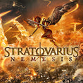 the album cover for Stratovarius - Nemesis [Colored Vinyl] [Limited Edition] (Wht)