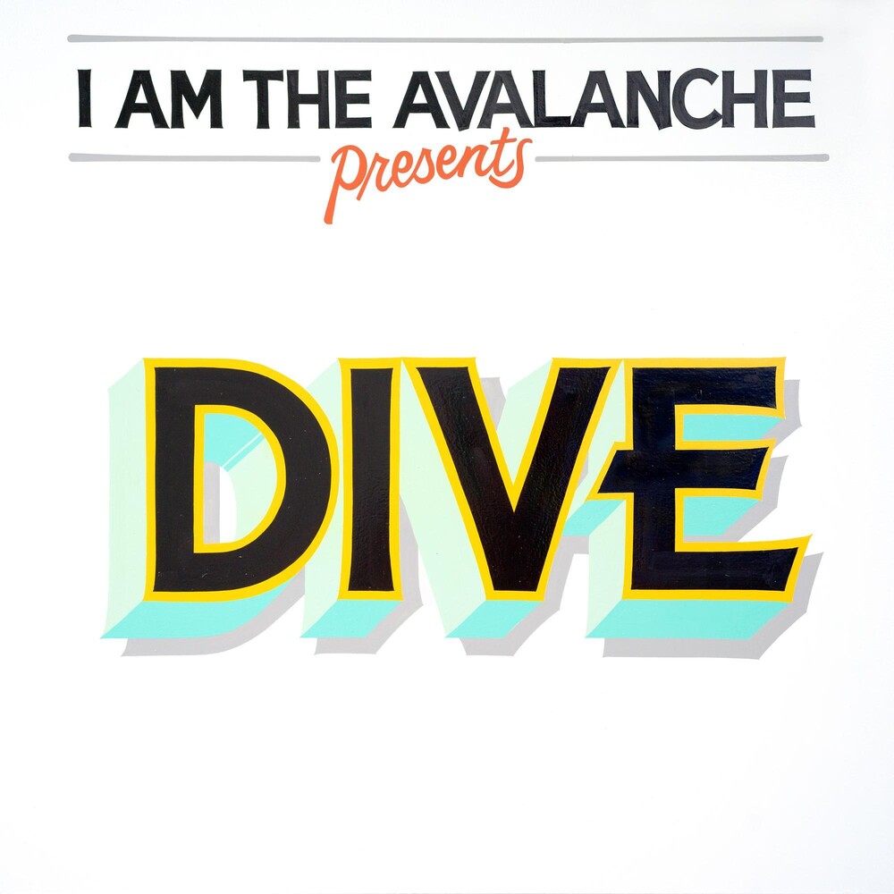 the album cover for I Am The Avalanche - Dive [Opaque Red with Yellow Swirl LP]