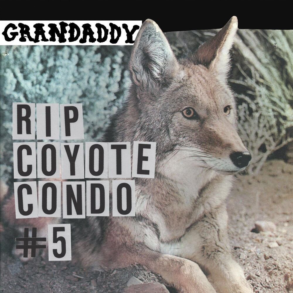 the album cover for Grandaddy - "RIP Coyote Condo #5" b/w " "The Fox in the Snow" & "In My Room" [RSD BF 2020]