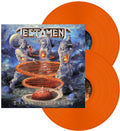 the album cover for Testament - Titans Of Creation [Limited Edition Orange 2LP]
