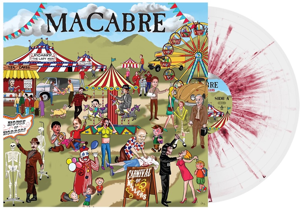the album cover for Macabre - Carnival of Killers (Carnival Killing Spree Edition) [Limited Edition LP]