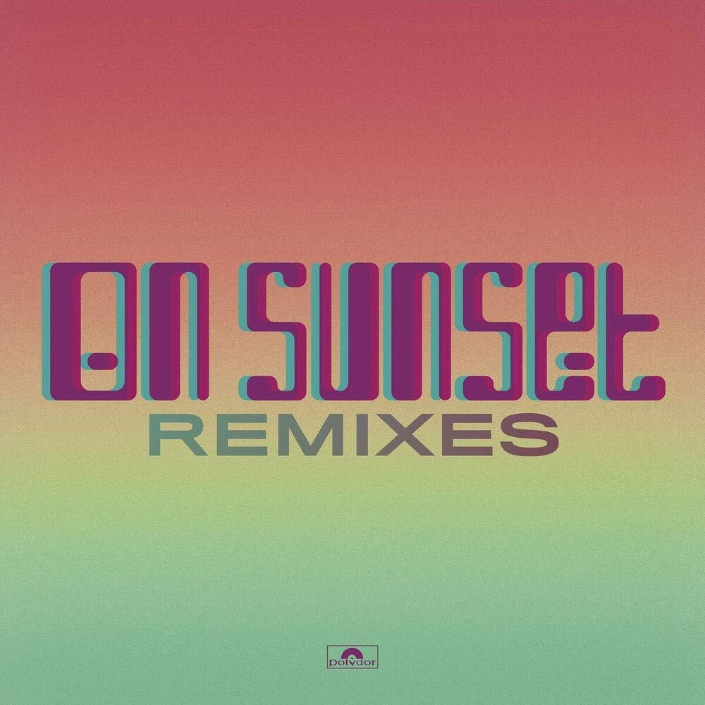 the album cover for Paul Weller - On Sunset Remixes [12in Vinyl Single]