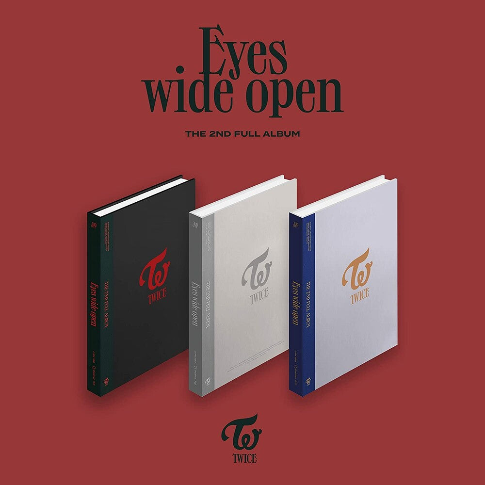 the album cover for TWICE - Eyes Wide Open (Style Version)