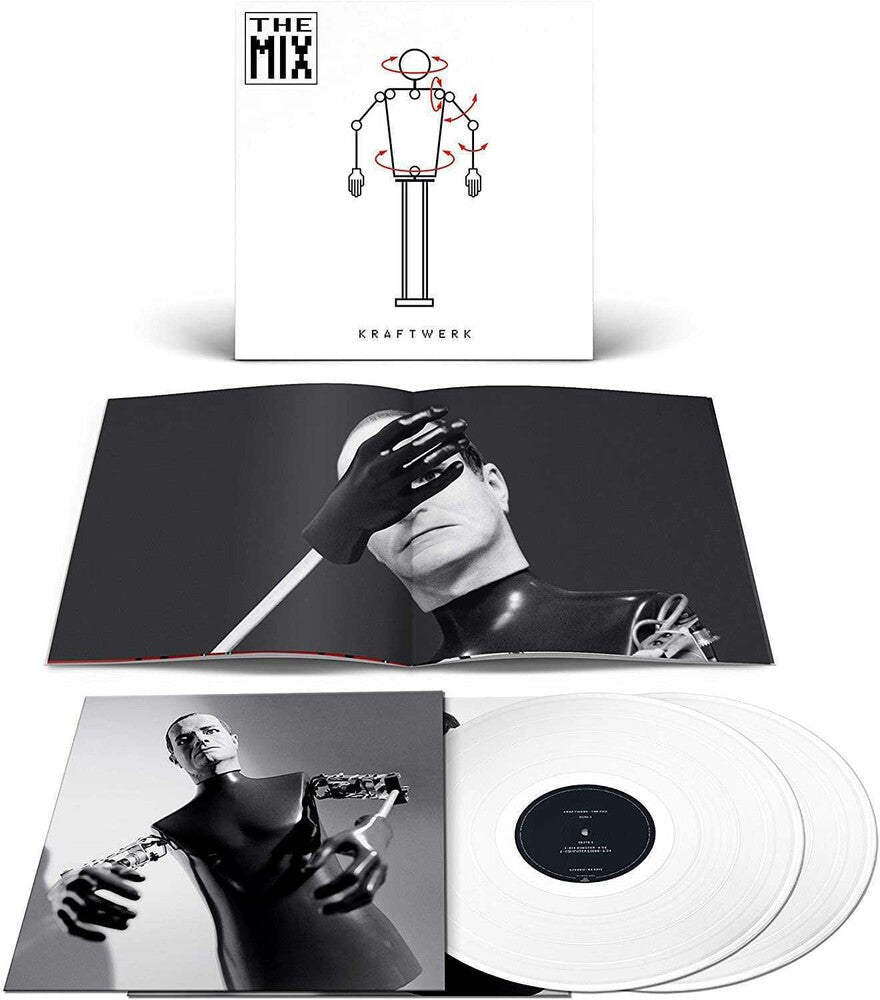 the album cover for Kraftwerk - Mix (German Version) [White Colored Vinyl]