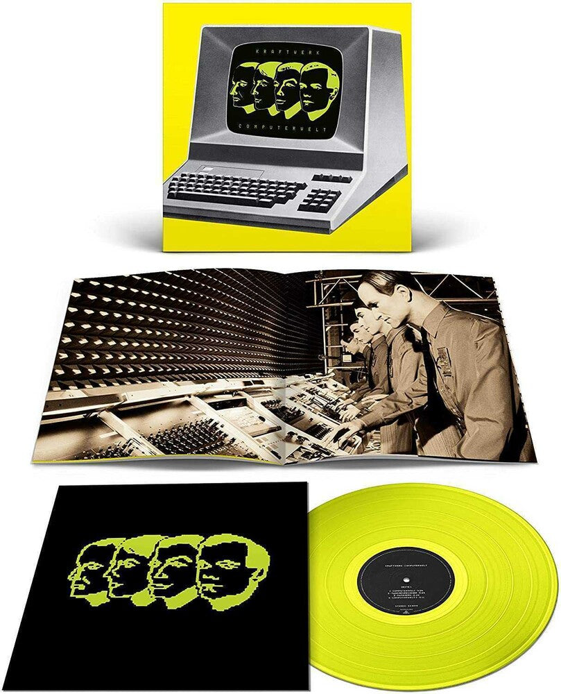 the album cover for Kraftwerk - Computerwelt (German Version) [Colored Vinyl] (Ylw) (Uk)