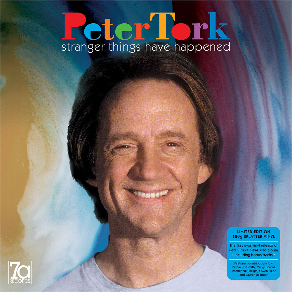 the album cover for Peter Tork - Stranger Things Have Happened [180 Gram] (Red) (Uk)