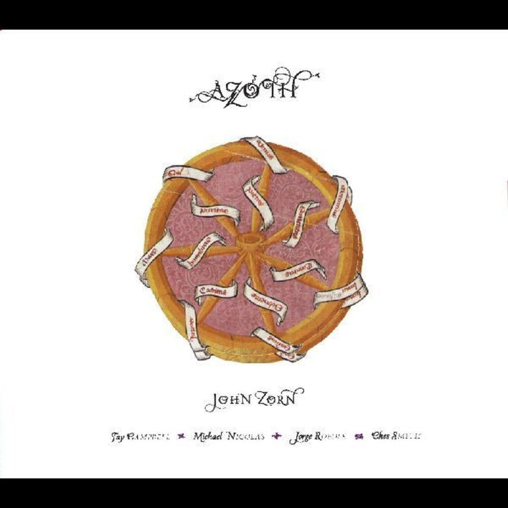 the album cover for John Zorn - Azoth